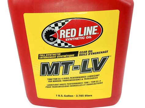 redline mt lv gear oil.